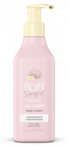 FLUFF - Superfood - Body Cream - Intensely moisturizing body cream - Watermelon with banana - 200 ml