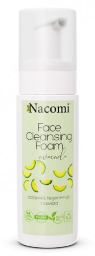 Nacomi - Face Cleansing Foam Avocado - Oczyszczająca pianka do mycia twarzy - Awocado - 150 ml