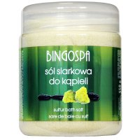 BINGOSPA - Sulfur Bath Salt - Sól siarkowa do kąpieli - 550 g