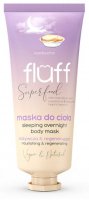 FLUFF - Superfood - Sleeping Overnight Body Mask - Regenerating and nourishing body mask - Kombucha - 150 ml