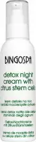 BINGOSPA - Detox NIght Cream - Detoksykujący krem do twarzy z komórkami macierzystymi cytrusów - Noc - 135 g