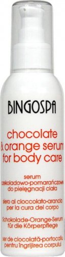 BINGOSPA - Chocolate & Orange Serum - Chocolate-orange body care serum - 135 g