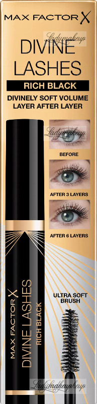 Max Factor - DIVINE LASHES MASCARA - Thickening Mascara - RICH BLACK