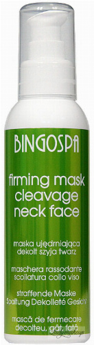BINGOSPA - Firming Mask Cleavage Neck Face - Maska ujędrniająca dekolt, szyję i twarz - 150 g
