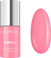 NeoNail - SIMPLE - ONE STEP COLOR - UV GEL POLISH - UV hybrid varnish - 7.2 ml - 7838-7 - LOVELY - 7838-7 - LOVELY