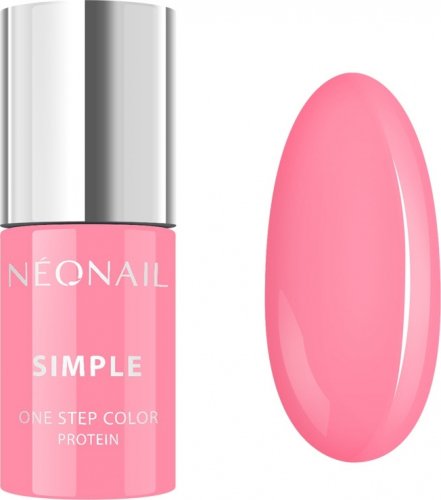 NeoNail - SIMPLE - ONE STEP COLOR - UV GEL POLISH - UV hybrid varnish - 7.2 ml - 7838-7 - LOVELY