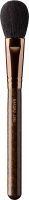 Hakuro - Pędzel do pudru, rozświetlacza, różu i bronzera - J380 (Brązowa rączka)