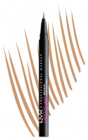NYX Professional Makeup - LIFT & Snatch! Brow Tint Pen - Pisak do brwi - 1 ml - SOFT BROWN - SOFT BROWN