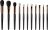 Hakuro - Set of 11 brushes for face and eye make-up - JZ2 C