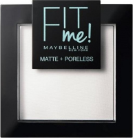 MAYBELLINE - FIT ME! - MATTE + PORELESS POWDER - Puder matujący do twarzy - 90 - TRANSLUCENT - 90 - TRANSLUCENT