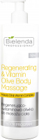 Bielenda Professional - Regenerating & Vitamin Body Massage Olive - Regenerująco-witaminowa oliwka do masażu ciała - 500 ml