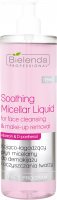 Bielenda Professional - Soothing Micellar Liquid For Face Cleansing & Make-up Removal - Kojąco-łagodzący płyn micelarny do demakijażu i oczyszczania twarzy - 500 ml