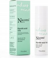 Nacomi Next Level - Glycolic Acid 10% - Peelingujące serum do twarzy z 10% kwasem glikolowym - Noc - 30 ml