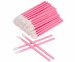 Clavier - Set of velor applicators for lip gloss or lipstick - Blush - 50 pieces