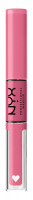 NYX Professional Makeup - SHINE LOUD HIGH PIGMENT LIP SHINE - Płynna, dwustronna pomadka do ust - 6.8 ml