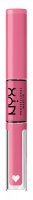 NYX Professional Makeup - SHINE LOUD HIGH PIGMENT LIP SHINE - Płynna, dwustronna pomadka do ust - 6.8 ml