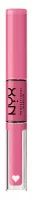 NYX Professional Makeup - SHINE LOUD HIGH PIGMENT LIP SHINE - Liquid, Double-sided Lipstick - 6.8 ml