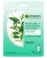 GARNIER - HYDRA BOMB Tissue Mask - Super Hydrating + Rebalancing - Sheet mask for combination and normal skin - Green Tea