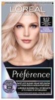 L'Oréal - Préférence - Permanent Haircolor 9.12 SIBERIA - Farba do włosów - Trwała koloryzacja - Bardzo Jasny Popielaty Beżowy Blond