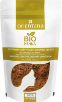 ORIENTANA - BIO HENNA - Naturalna odżywka do włosów długich - BEZBARWNA CASSIA - 100 g