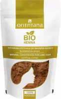 ORIENTANA - BIO HENNA - Naturalna odżywka do włosów długich - BEZBARWNA CASSIA - 100 g