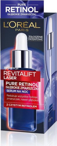 L’Oréal - REVITALIFT LASER - Przeciwzmarszczkowe serum do twarzy na noc - 30 ml