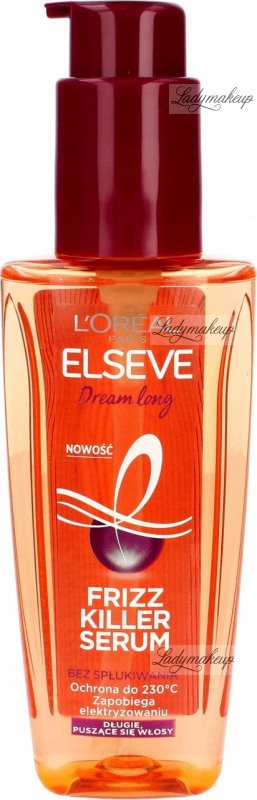L'Oréal - Dream Long - Frizz Killer Serum - Anti-static hair serum - No  rinsing - 100 ml