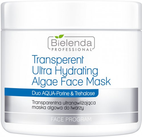 Bielenda Professional - Transparent Ultra Hydrating Algae Face Mask - 190 g