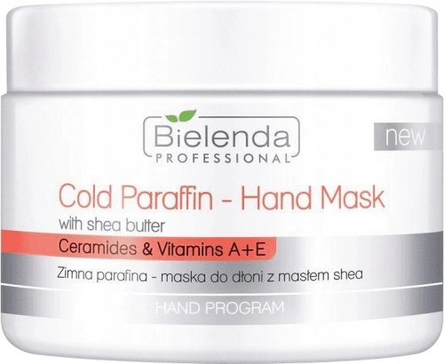 Bielenda Professional - Cold Paraffin Hand Mask - Cold paraffin - Hand mask with shea butter - 150 g