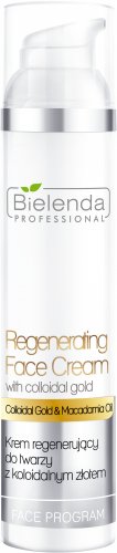 Bielenda Professional - Regenerating Face Cream - Regenerating face cream with colloidal gold - 100 ml