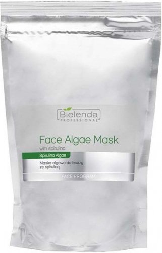 Bielenda Professional - Face Algae Mask With Spirulina - Maska algowa do twarzy ze spiruliną - Uzupełnienie - 190 g