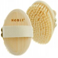 NOBLE - Naturalna szczotka do masażu ciała na sucho - Szczecina - SCZ01