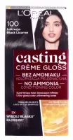 L'Oréal - Casting Créme Gloss - Nursing Coloring without Ammonia - 100 Black Licorne