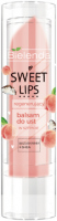 Bielenda - SWEET LIPS - Regenerujący balsam do ust w sztyfcie - Brzoskwinia + Masło Shea - 3,8 g