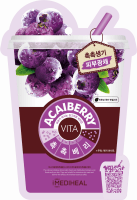 MEDIHEAL - VITA ACAIBERRY MASK - Energizing and toning mask with acai berries in a sheet - 20 ml
