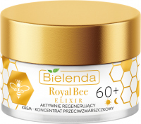 Bielenda - Royal Bee Elixir - Aktywnie regenerujący krem-koncentrat przeciwzmarszczkowy - 60+ Dzień/Noc - 50 ml