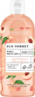 Bielenda - ECO SORBET - Moisturizing & Refreshing Micellar Water - Moisturizing and refreshing micellar water - Peach - 500 ml