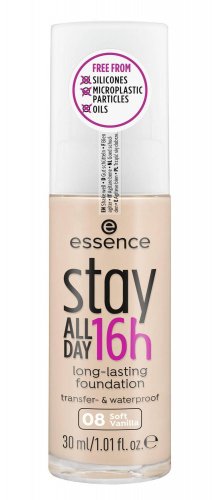 Essence - Stay All Day 16H Long Lasting Foundation - Wodoodporny podkład do twarzy - 30 ml - 08 - SOFT VANILLA