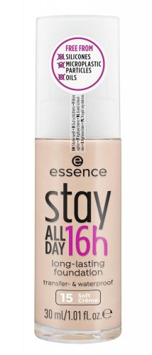 Essence - Stay All Day 16H Long Lasting Foundation - Wodoodporny podkład do twarzy - 30 ml - 15 - SOFT CREME