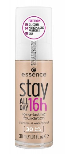 Essence - Stay All Day 16H Long Lasting Foundation - Wodoodporny podkład do twarzy - 30 ml - 30 - SOFT SAND