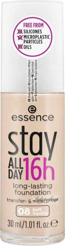 Essence - Stay All face 30 Foundation Long Waterproof ml foundation 16H Lasting - - Day