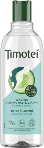 Timotei - DETOX SHAMPOO CUCAMBER EXTRACT - Deep cleansing shampoo for fine and oily hair - Cucumber extract - 400 ml