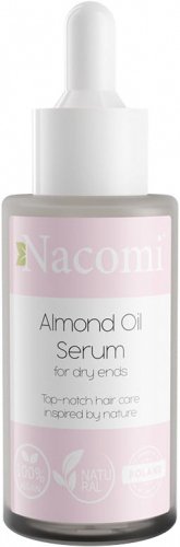 Nacomi - Almond Oil Serum For Dry Ends - Serum do końcówek z olejem ze słodkich migdałów - 40 ml