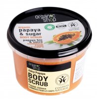 ORGANIC SHOP - BODY SCRUB - Peeling do ciała - Soczysta Papaja - 250 ml
