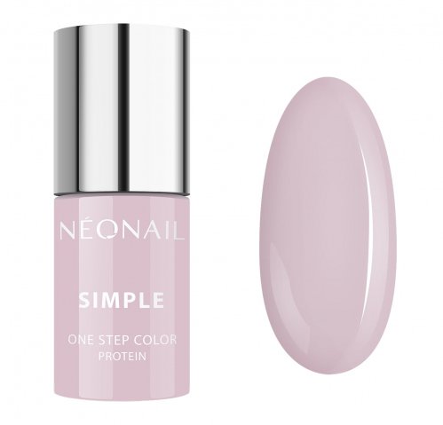 NeoNail - SIMPLE - ONE STEP COLOR - UV GEL POLISH - UV hybrid varnish - 7.2 ml - 8077-7 - MILDLY