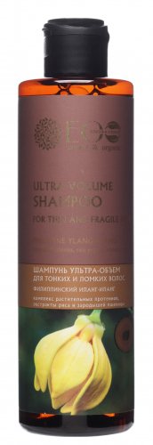 ECO Labolatorie - Ultra Volume Shampoo - Zwiększający objętość szampon do włosów cienkich i łamliwych - 250 ml
