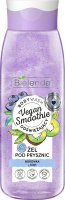 Bielenda - VEGAN SMOOTHIE - BODY WASH - Refreshing shower gel - Blueberry + Kiwi - 400 g