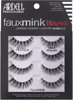 ARDELL - Faux mink 4 Pack - Set of 4 pairs of false eyelashes on a strip