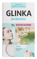 Fito Cosmetic - Antycellulitowa biała glinka jordańska do twarzy i ciała - 100 g