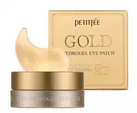 PETITFEE - Gold Hydrogel Eye Patch - Moisturizing and brightening, hydrogel eye pads with gold - 60 pieces